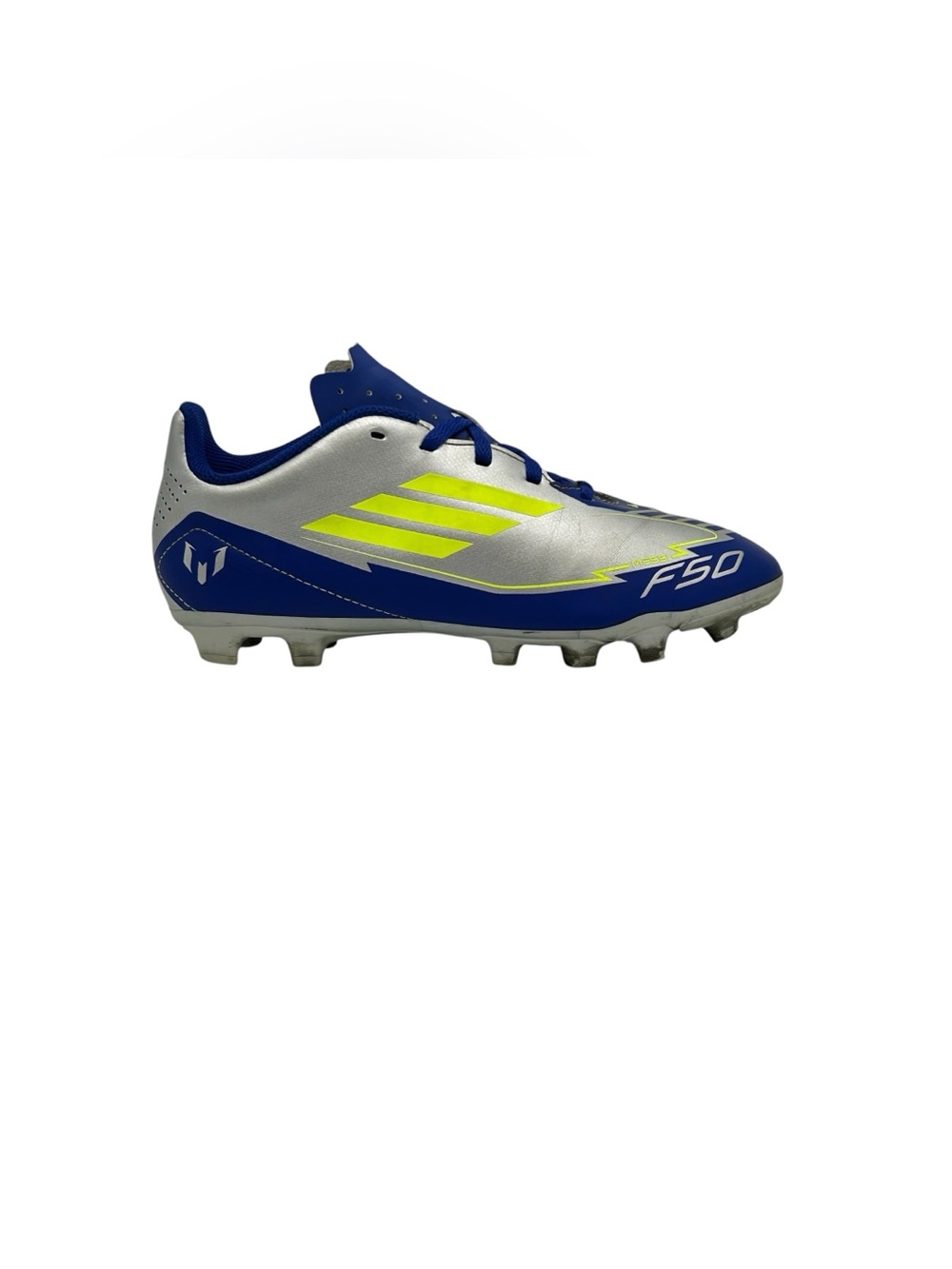 Adidas F50 Club FG/MG J Messi Mens Youth Size 4 Soccer Cleats  IH0926